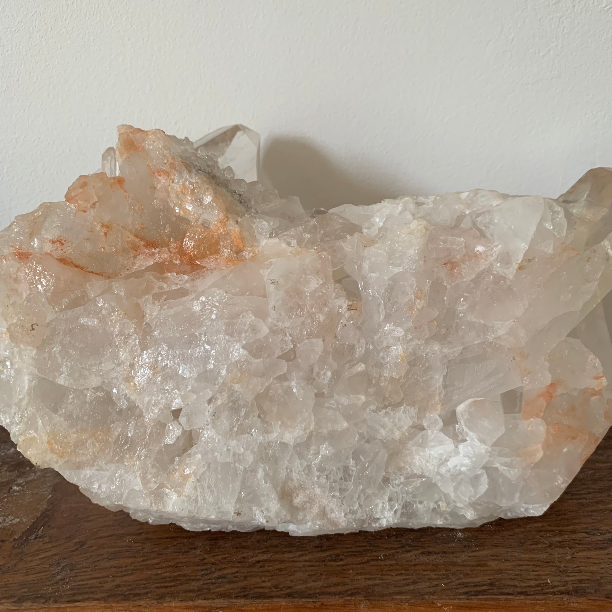 Géode de cristal de roche 24 cm