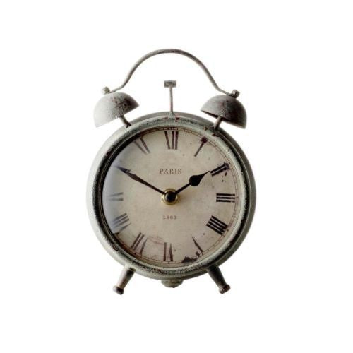 Horloge à poser en zinc - Modus Vivendi Antiques