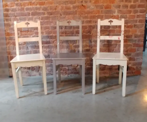 Lot de 3 chaises de campagne - Modus Vivendi Antiques