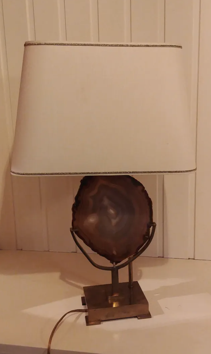 Lampe à poser laiton par Willy Daro, 1970 - Modus Vivendi Antiques