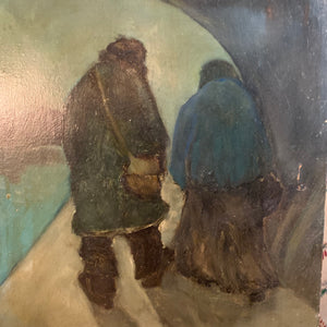 Peinture de couple de Yetty Leytens