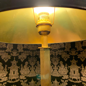 Lampe en laiton doré 65 cm